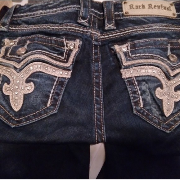 Rock Revival Kai Ankle Skinny Jeans size 26 - Picture 11 of 15